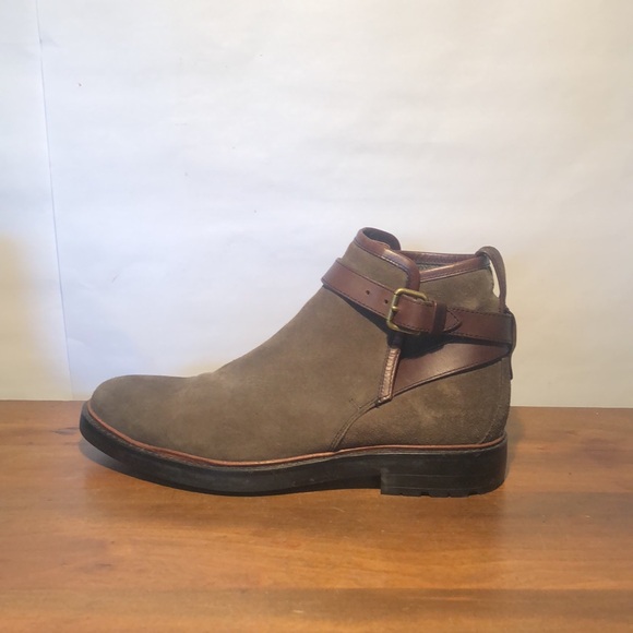 Coach Men’s Bryce size 9.5D BRYCE BOOT (COACH Q6187)
DARK MOSS/MAHOGANY Suede - Picture 6 of 11